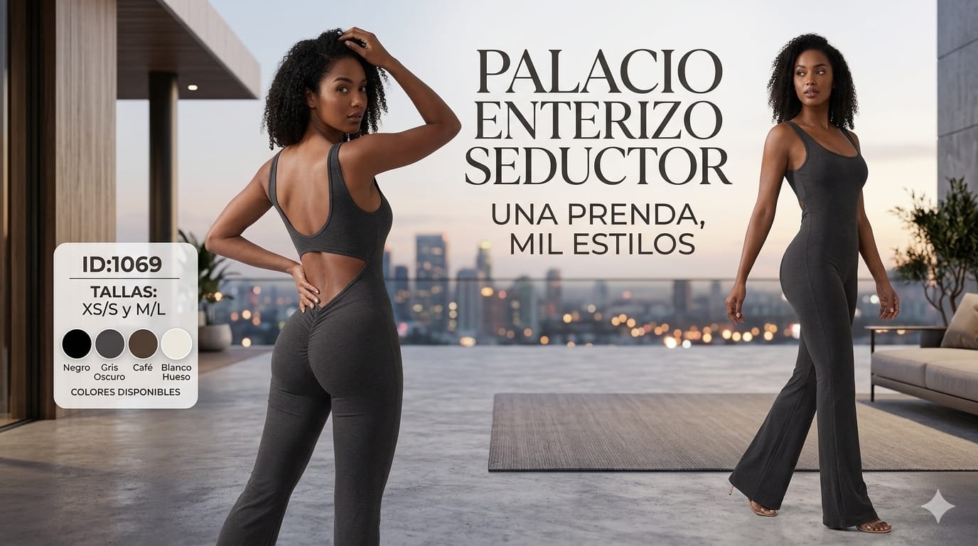 ENTERIZO SEDUCTOR CON MANGAS