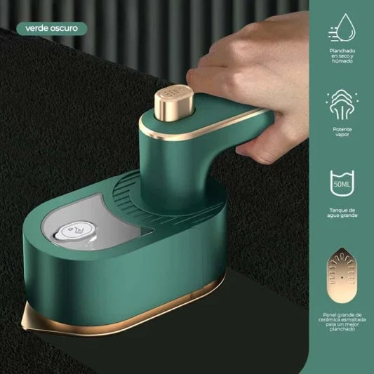Mini plancha de vapor portátil